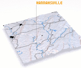 3d view of Hannahsville