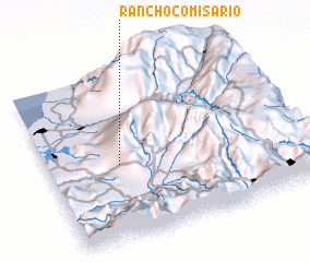 3d view of Rancho Comisario