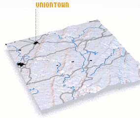 3d view of Uniontown