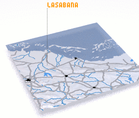 3d view of La Sabana