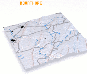 3d view of Mount Hope