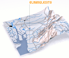 3d view of El Manglesito