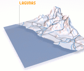 3d view of Lagunas