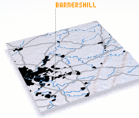 3d view of Barners Hill