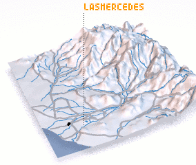 3d view of Las Mercedes