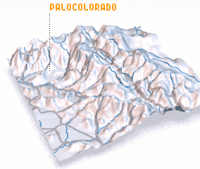 3d view of Palo Colorado