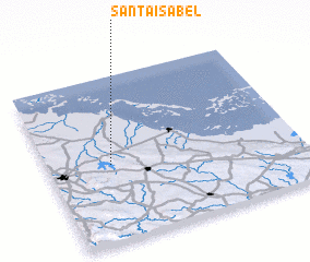 3d view of Santa Isabel