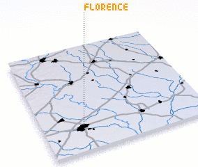 3d view of Florence