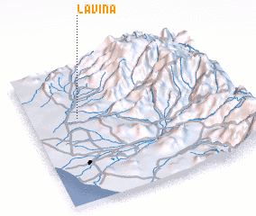 3d view of La Viña