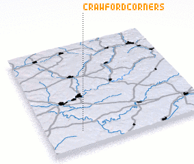 3d view of Crawford Corners