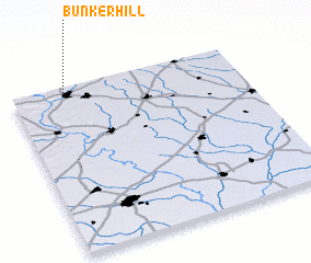 3d view of Bunker Hill