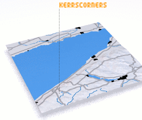 3d view of Kerrs Corners