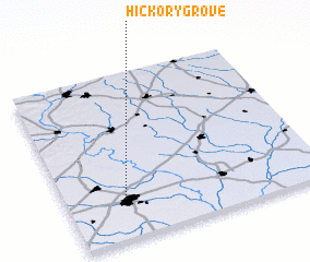 3d view of Hickory Grove