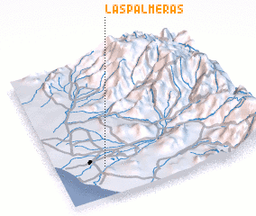 3d view of Las Palmeras