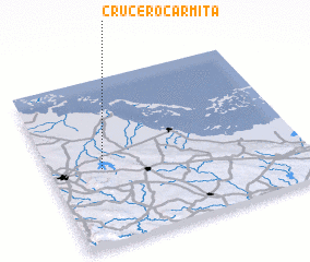 3d view of Crucero Carmita