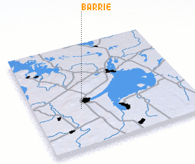 3d view of Barrie