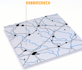 3d view of Robbins Neck