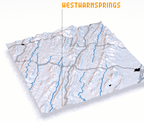 3d view of West Warm Springs