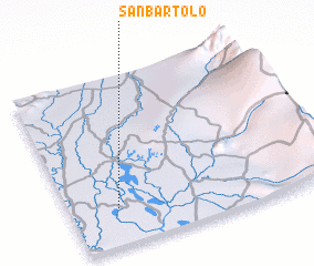 3d view of San Bartolo