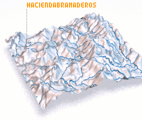 3d view of Hacienda Bramaderos