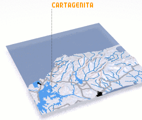 3d view of Cartagenita
