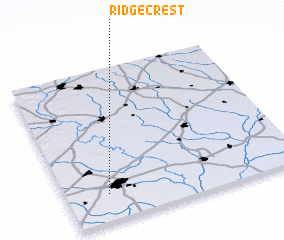 3d view of Ridgecrest