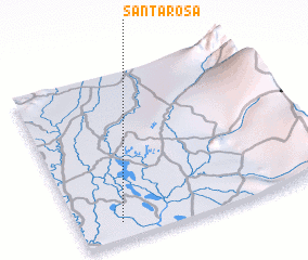 3d view of Santa Rosa