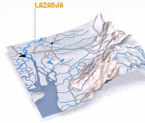 3d view of La Zanja