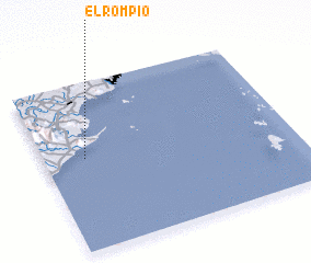 3d view of El Rompío