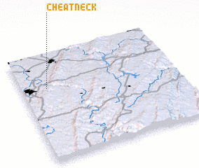 3d view of Cheat Neck