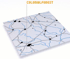 3d view of Colonial Forest