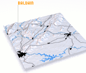 3d view of Baldwin