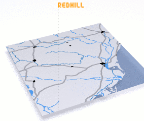 3d view of Red Hill