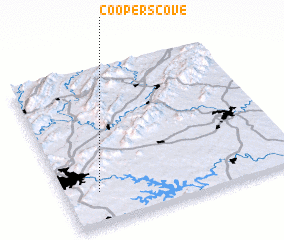 3d view of Coopers Cove