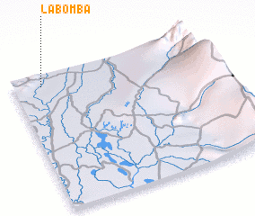 3d view of La Bomba