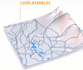 3d view of Los Platanales