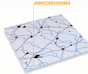 3d view of Jones Crossroads