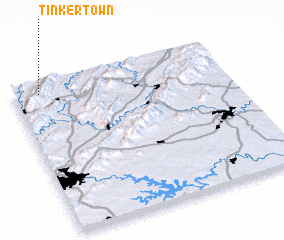 3d view of Tinkertown