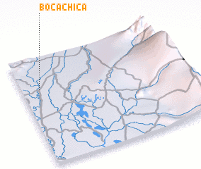 3d view of Boca Chica