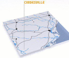 3d view of Cordesville