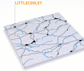 3d view of Little Cooley