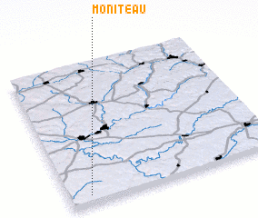 3d view of Moniteau