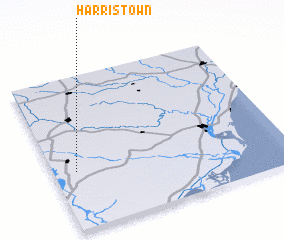 3d view of Harris Town