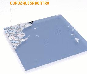 3d view of Corozales Adentro