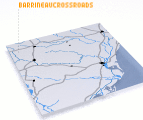 3d view of Barrineau Crossroads