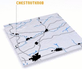 3d view of Chestnut Knob