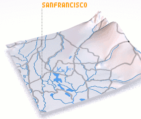 3d view of San Francisco