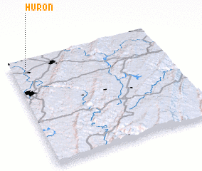 3d view of Huron