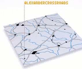 3d view of Alexander Crossroads