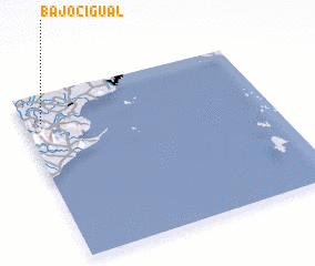 3d view of Bajo Cigual